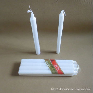 Cellophan Pack White Stick Candle Täglicher Gebrauch